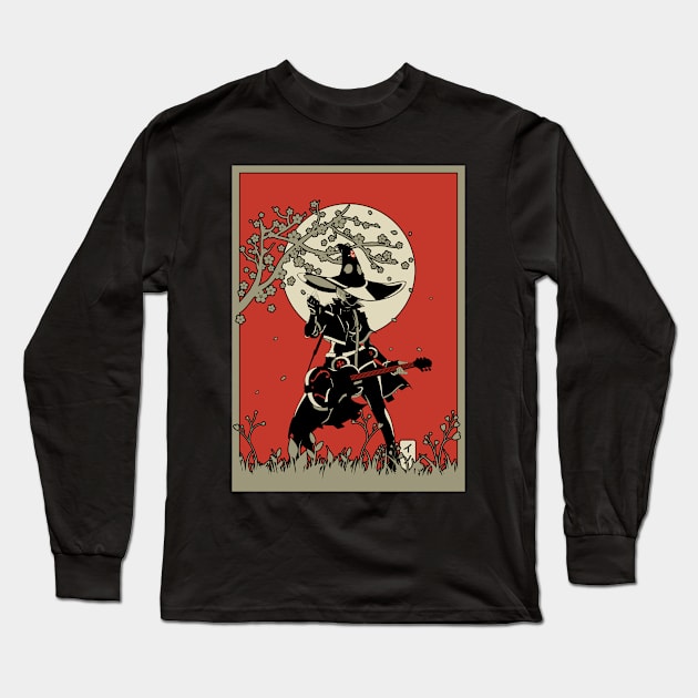 Red Kalamity Long Sleeve T-Shirt by Banjar History Podcast